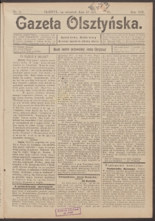 Gazeta Olsztyńska, 1898, nr 6