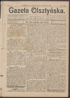 Gazeta Olsztyńska, 1898, nr 9
