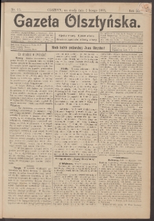 Gazeta Olsztyńska, 1898, nr 15