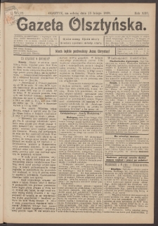 Gazeta Olsztyńska, 1898, nr 22