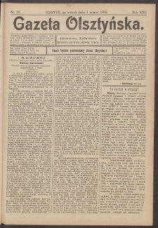 Gazeta Olsztyńska, 1898, nr 26