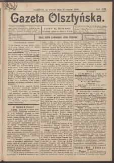 Gazeta Olsztyńska, 1898, nr 38