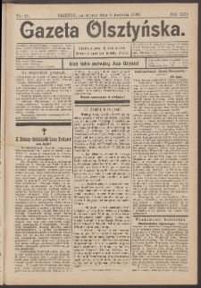 Gazeta Olsztyńska, 1898, nr 41