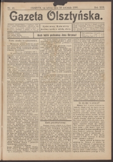 Gazeta Olsztyńska, 1898, nr 46