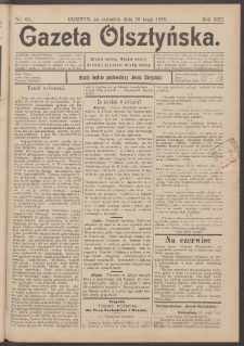 Gazeta Olsztyńska, 1898, nr 63
