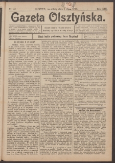 Gazeta Olsztyńska, 1898, nr 82