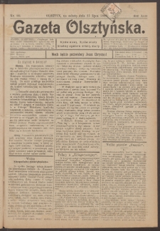 Gazeta Olsztyńska, 1898, nr 88