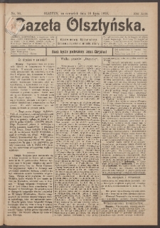 Gazeta Olsztyńska, 1898, nr 90