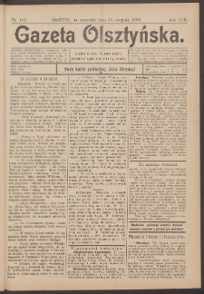 Gazeta Olsztyńska, 1898, nr 102