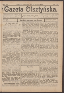 Gazeta Olsztyńska, 1898, nr 103