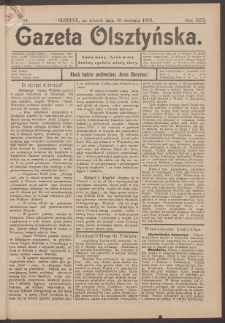 Gazeta Olsztyńska, 1898, nr 104