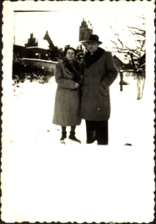 [Widok na kościół św. Wojciecha w Mrągowie]