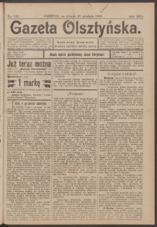 Gazeta Olsztyńska, 1898, nr 152