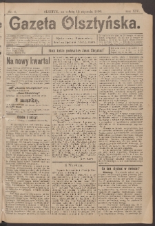 Gazeta Olsztyńska, 1899, nr 6