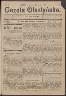 Gazeta Olsztyńska, 1899, nr 11