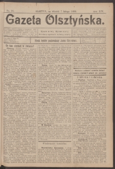 Gazeta Olsztyńska, 1899, nr 16