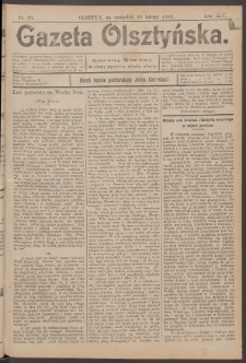 Gazeta Olsztyńska, 1899, nr 20