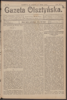 Gazeta Olsztyńska, 1899, nr 20