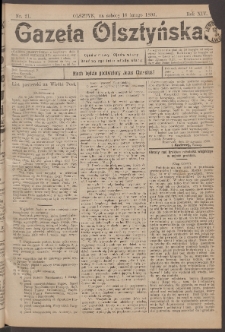 Gazeta Olsztyńska, 1899, nr 21