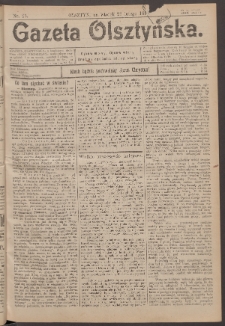 Gazeta Olsztyńska, 1899, nr 25