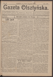 Gazeta Olsztyńska, 1899, nr 34