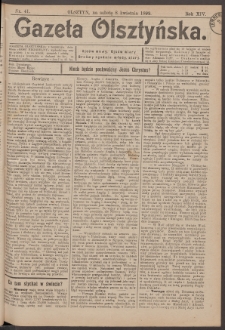 Gazeta Olsztyńska, 1899, nr 41