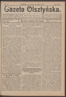 Gazeta Olsztyńska, 1899, nr 57