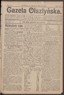 Gazeta Olsztyńska, 1899, nr 75