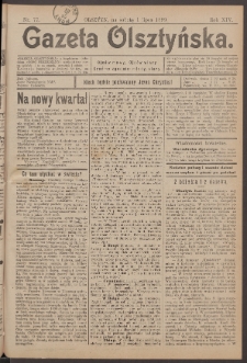 Gazeta Olsztyńska, 1899, nr 77