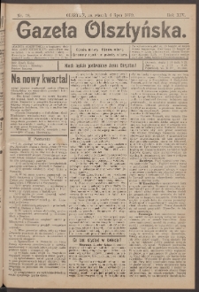 Gazeta Olsztyńska, 1899, nr 78