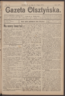 Gazeta Olsztyńska, 1899, nr 78