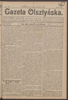 Gazeta Olsztyńska, 1899, nr 86