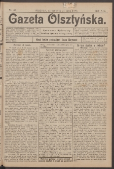 Gazeta Olsztyńska, 1899, nr 88