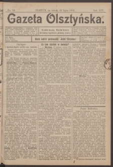 Gazeta Olsztyńska, 1899, nr 89