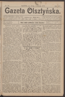 Gazeta Olsztyńska, 1899, nr 92