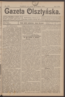 Gazeta Olsztyńska, 1899, nr 101