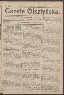 Gazeta Olsztyńska, 1899, nr 112