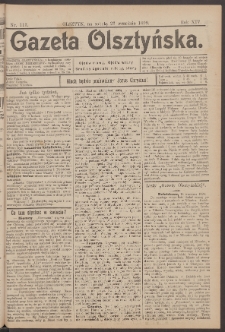 Gazeta Olsztyńska, 1899, nr 113