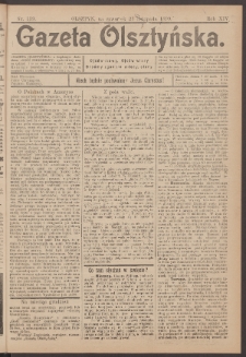 Gazeta Olsztyńska, 1899, nr 139