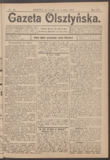 Gazeta Olsztyńska, 1900, nr 10