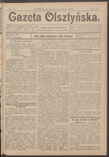Gazeta Olsztyńska, 1900, nr 17
