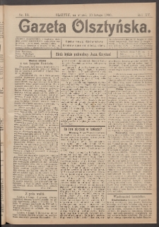 Gazeta Olsztyńska, 1900, nr 19