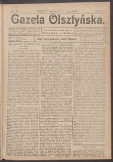 Gazeta Olsztyńska, 1900, nr 25