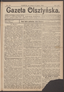 Gazeta Olsztyńska, 1900, nr 30