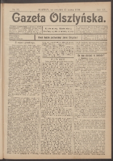 Gazeta Olsztyńska, 1900, nr 32