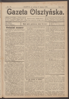 Gazeta Olsztyńska, 1900, nr 39