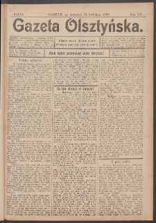 Gazeta Olsztyńska, 1900, nr 44