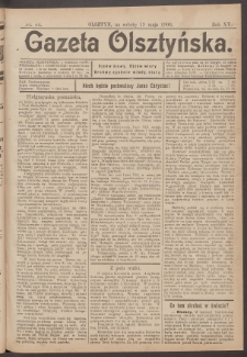 Gazeta Olsztyńska, 1900, nr 59