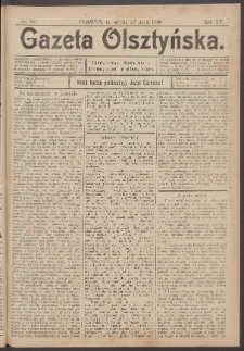 Gazeta Olsztyńska, 1900, nr 62