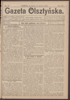Gazeta Olsztyńska, 1900, nr 68